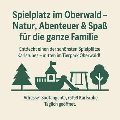 Spielplatz im Oberwald: Naturerlebnis und Abenteuer für die ganze Familie